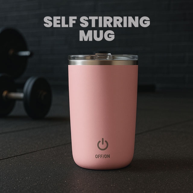 Self-Stirring Mugs
