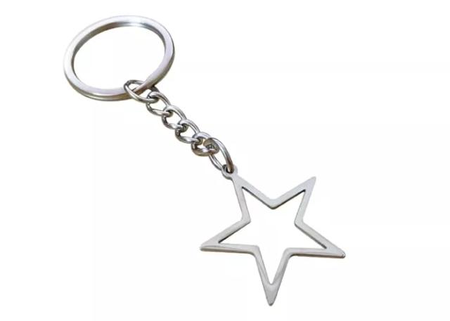 Normal silver Keychain