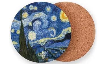 Cork coaster (full color)