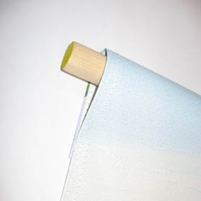 Side Pocket with Wooden Pole