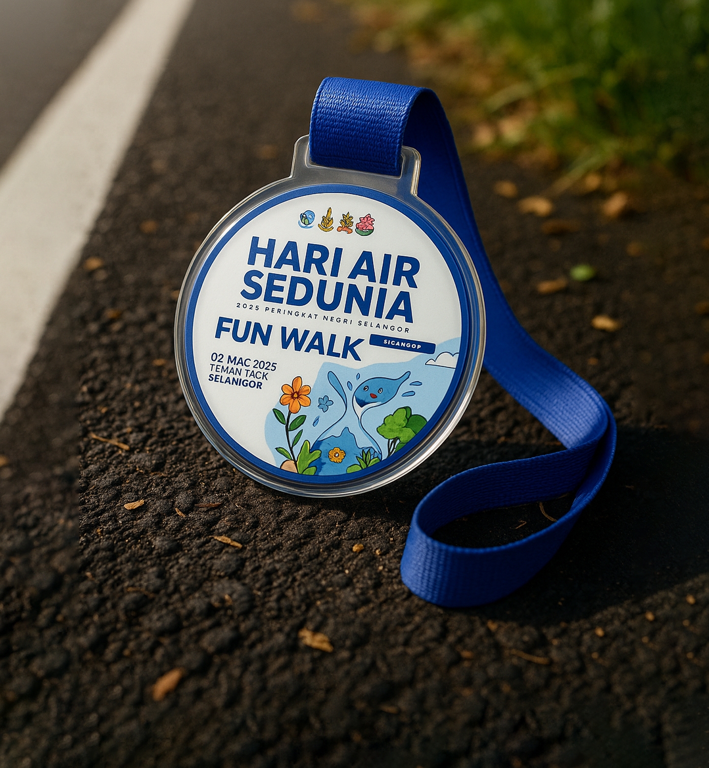 Acrylic Medal