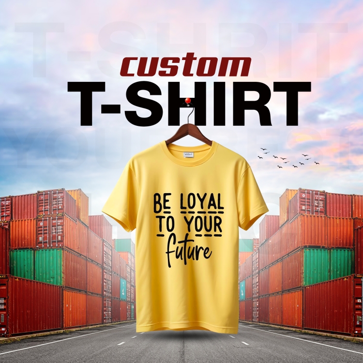Custom Round Neck T-Shirt