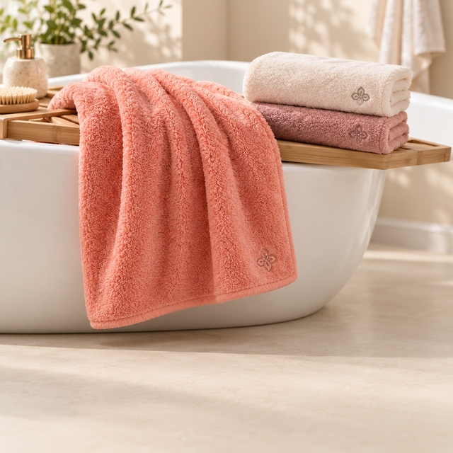 Custom Bath Towels – Big, Soft & Great for Home