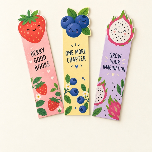 Custom Printed Bookmarks – Practical, Creative & Perfect for Branding and Gifts