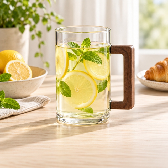 Custom Glass Mugs – Elegant, Modern & Ideal for Premium Coffee Branding