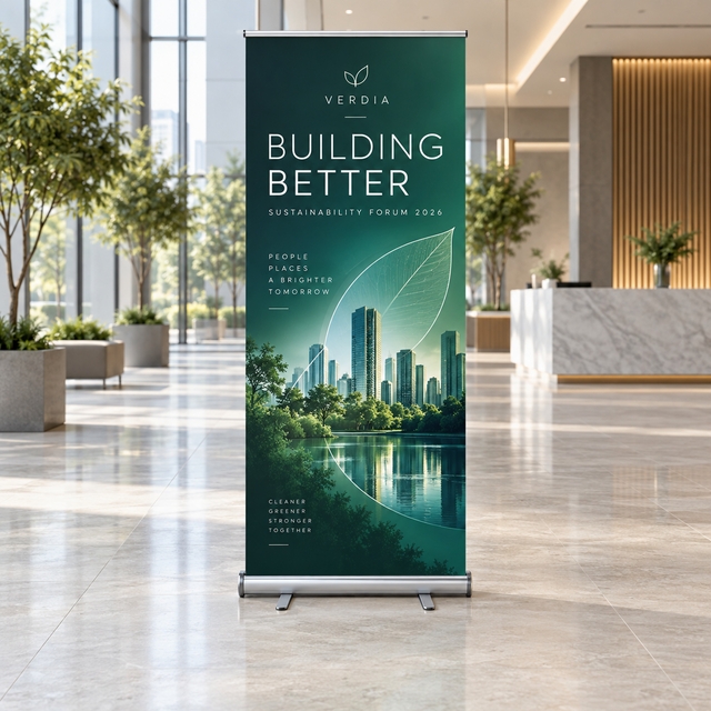 Pull Up Banners – Portable, Professional & Perfect for Event Branding