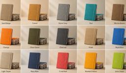A5 Size Notebook with Cotton PU