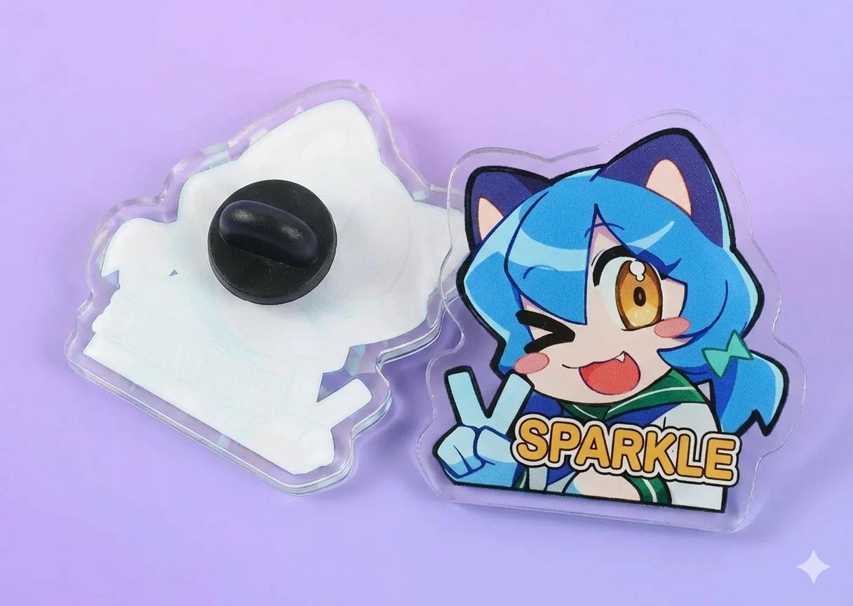 Acrylic Pin Singapore