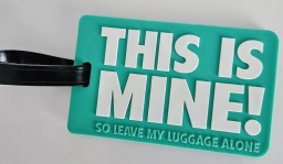 Soft Rubber Luggage Tag