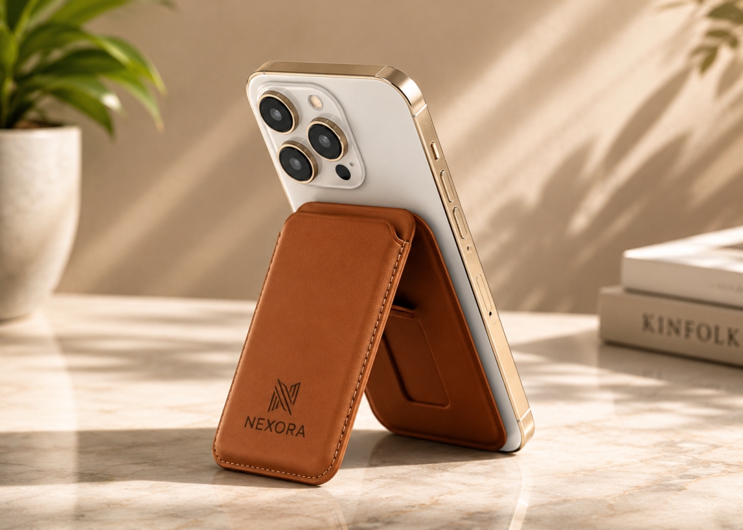 Flipp Magnetic Card Holder with Stand