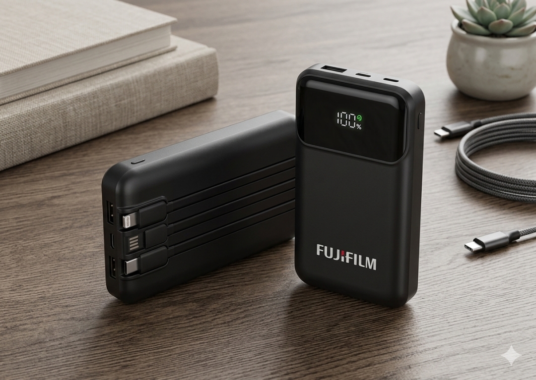 10,000mAh Volt Powerbank with Cables