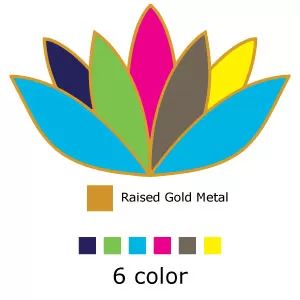 6 colors