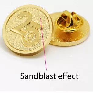 Sandblast effect